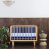 Karl & Fric Lit Bébé Evolutif Nox Bois Naturel et Bleu - 60 x 120 cm