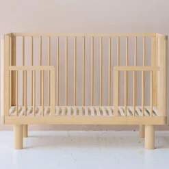 Karl & Fric Lit Bébé Evolutif Nox Bois Naturel - 60 x 120 cm