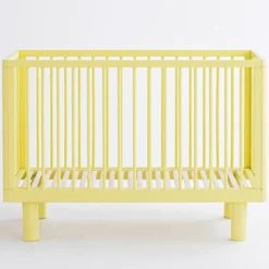 Karl & Fric Lit Bébé Evolutif Nox Jaune - 60 x 120 cm