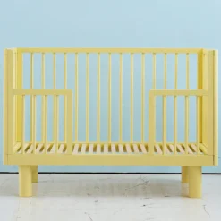 Karl & Fric Lit Bébé Evolutif Nox Jaune - 60 x 120 cm