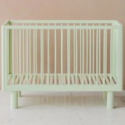 Karl & Fric Lit Bébé Evolutif Nox Pistache - 60 x 120 cm