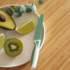 KiddiKutter Couteau d'Apprentissage - Kiwi