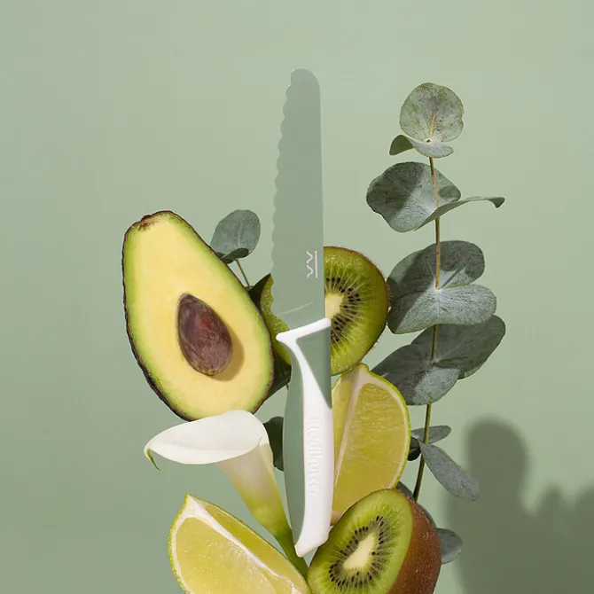 KiddiKutter Couteau d'Apprentissage - Kiwi