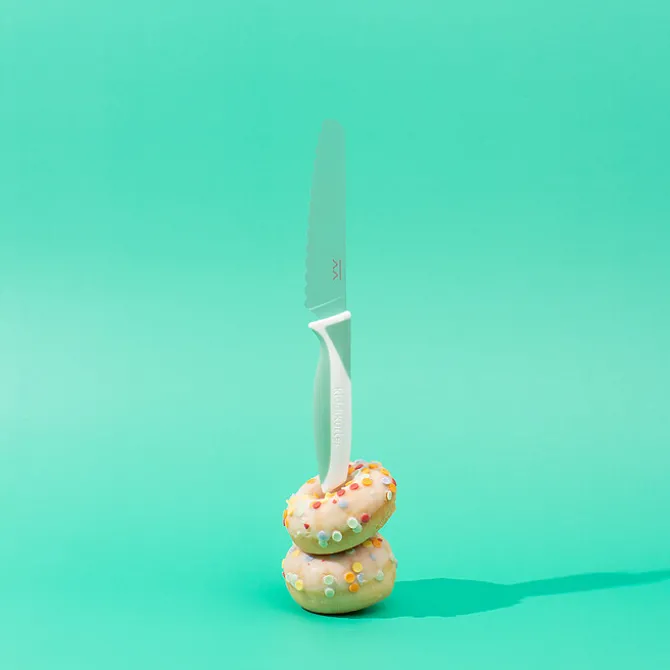 KiddiKutter Couteau d'Apprentissage - Menthe Givrée