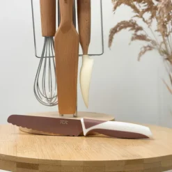 KiddiKutter Couteau d'Apprentissage - Moka