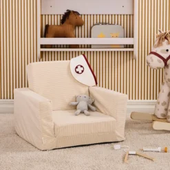 Kid's Concept Fauteuil Pliable - Ecru