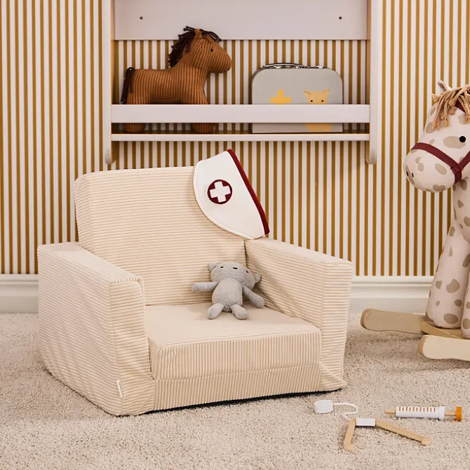 Kid's Concept Fauteuil Pliable - Ecru