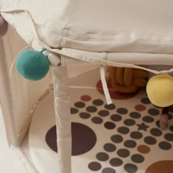 Kid's Concept Guirlande à Fanions Pompons - Lila Multi