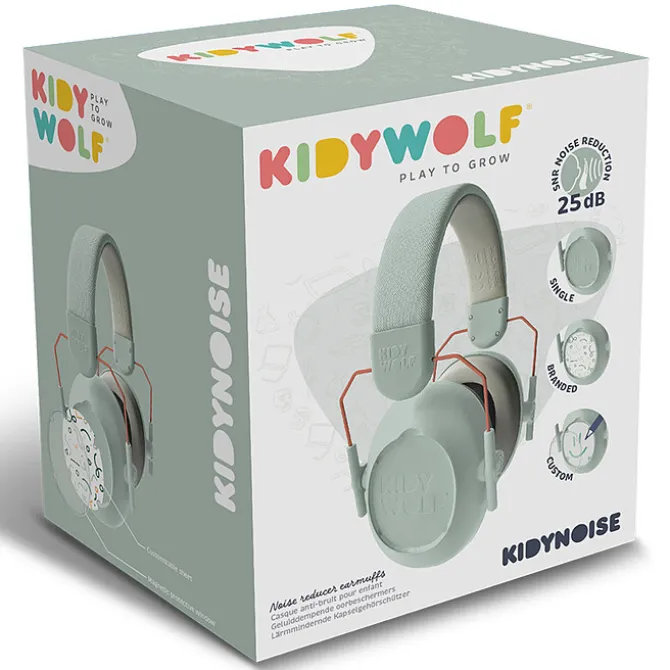 Kidywolf KidyNoise Casque Anti-Bruit - Vert