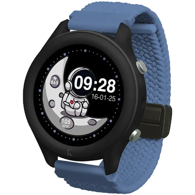Kidywolf Montre Connectée K-Watch - Bleu Marine