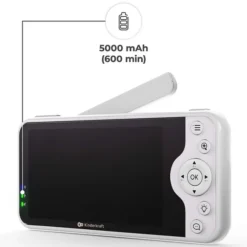 Kinderkraft Babyphone Electronique avec Veilleuse NITEEYE GLOW