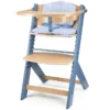 Kinderkraft Chaise Haute ENOCK avec Coussin - Nordic Breeze