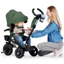 Kinderkraft Tricycle SPINSTEP - Pastel Green