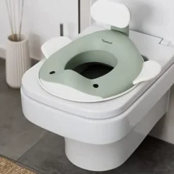 Kindsgut Réducteur de Toilette Baleine - Pistache