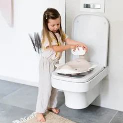 Kindsgut Réducteur de Toilette Baleine - Sable