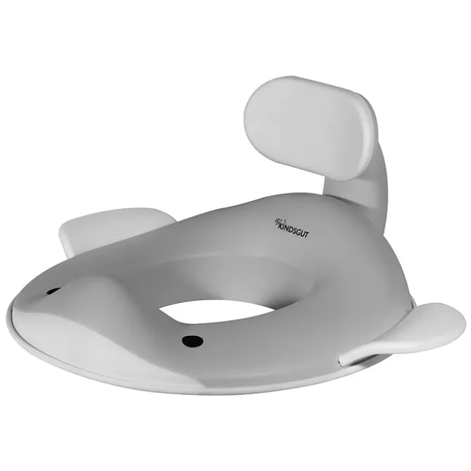 Kindsgut Réducteur de Toilette Baleine - Gris Foncé