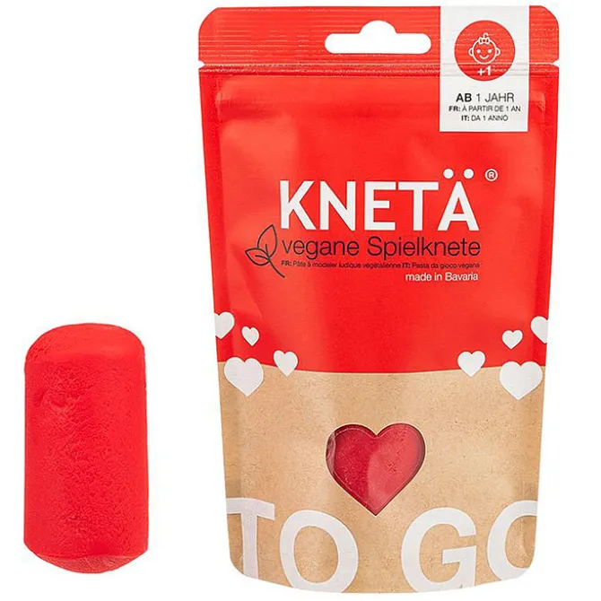 KNETÄ Pot de Pâte à Modeler - Rouge