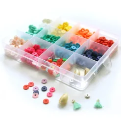 La Petite Epicerie Boîte de 11 Couleurs de Perles Heishi - Pop