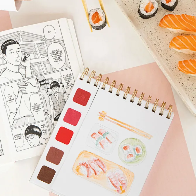La Petite Epicerie Travel Book Carnet Aquarelle - Japon
