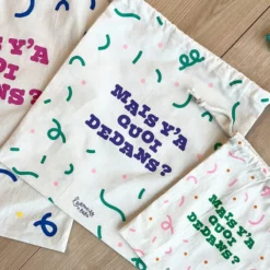 L'Armoire de Bébé Pochette Cadeau en Coton M