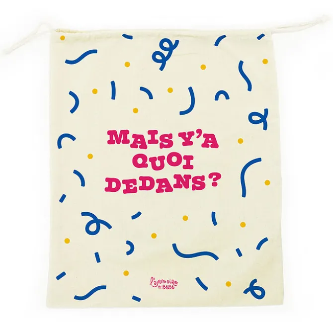 L'Armoire de Bébé Pochette Cadeau en Coton L