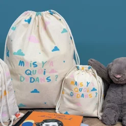 L'Armoire de Bébé Pochette Cadeau en Coton L