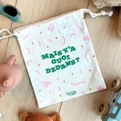 L'Armoire de Bébé Pochette Cadeau en Coton S