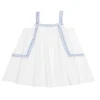 Le Petit Lucas du Tertre Top Leo - Blue Embroidery - 2 Ans