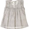 Le Petit Lucas du Tertre Top Smocky - Gris - 9/12 Mois