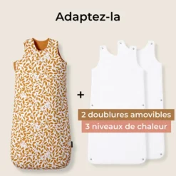 Les Petites Billes Gigoteuse Evolutive 4 Saisons Ourson - 18/36 Mois