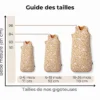 Les Petites Billes Gigoteuse Evolutive 4 Saisons Léopard - 6/18 Mois