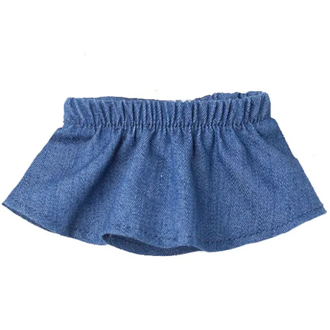 Les Petites Choses Jupe en Denim pour Peluche