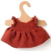 Les Petites Choses Robe pour Peluche Velours Côtelé - Rouge