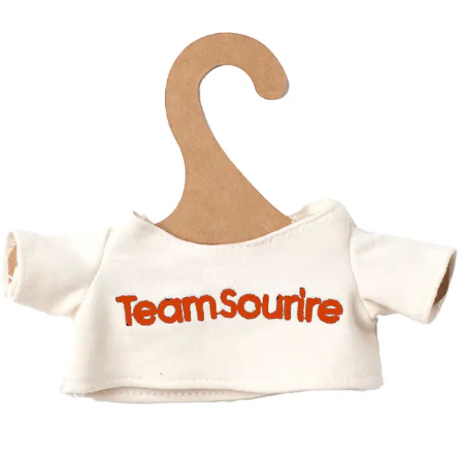 Les Petites Choses T-shirt pour Peluche - Team Sourire Rouge