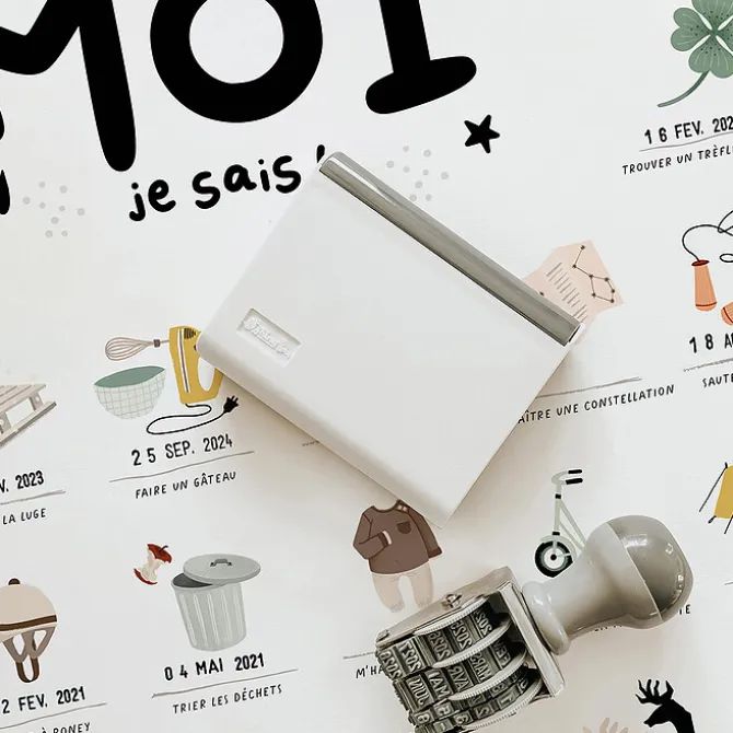 Les Petites Dates Affiche Moi Je Sais - 50 x 40 cm