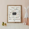 Les Petites Dates Affiche Provence - 50 x 40 cm
