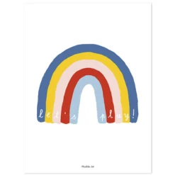 Lilipinso Affiche Arc-en-ciel - 40 x 30 cm