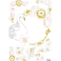 Lilipinso Botany - Stickers A3 - Planche Composée de Couronnes