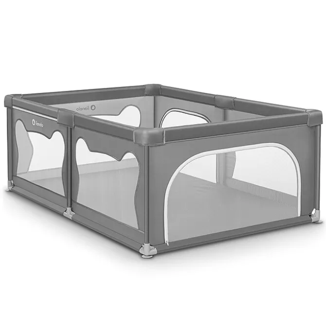 Lionelo Grand Parc Bébé Willow - Grey Concrete
