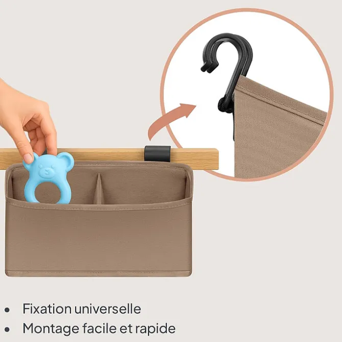 Lionelo Organisateur pour Lit Bébé ou Table à Langer - Small