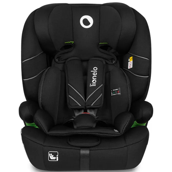Lionelo Siège Auto Levi One i-Size Groupe 1/2/3 - Black Carbon
