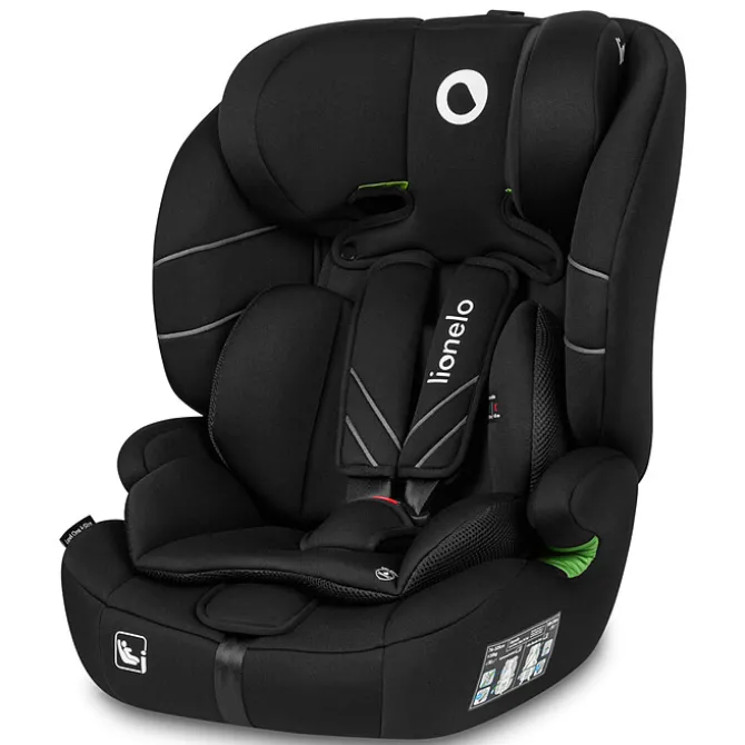 Lionelo Siège Auto Levi One i-Size Groupe 1/2/3 - Black Carbon