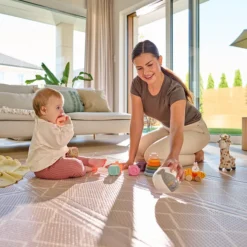 Lionelo Tapis de Jeux Puzzle Réversible ZORA
