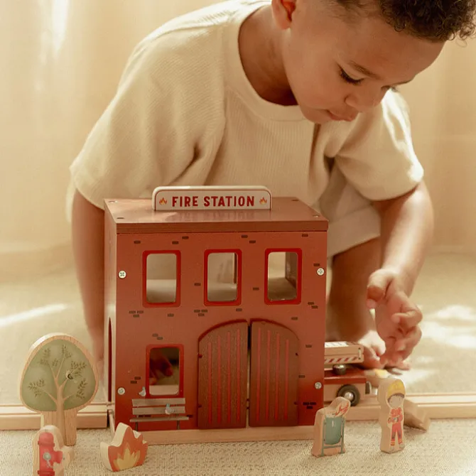 Little Dutch Caserne de Pompiers en Bois