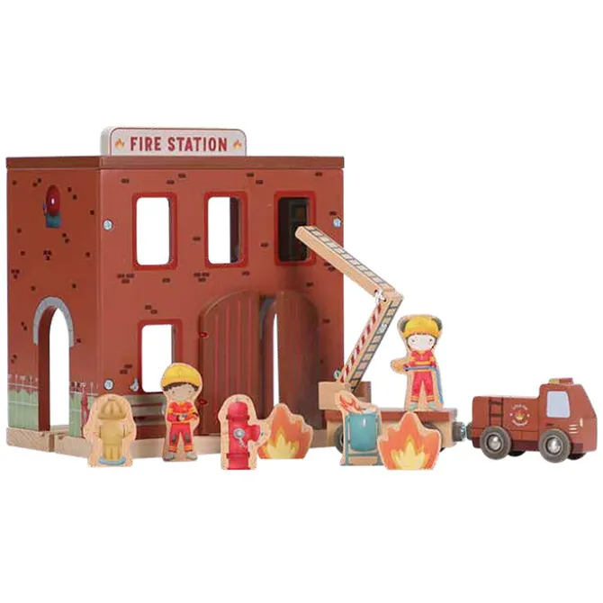 Little Dutch Caserne de Pompiers en Bois