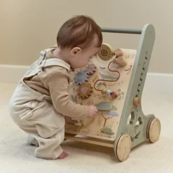 Little Dutch Chariot de Marche Safari Friends - Vert