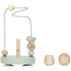 Little Dutch Coffret de 3 Jeux d'Eveil en Bois Safari Friends