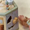 Little Dutch Cube d'Activités en Bois Safari Friends - Vert
