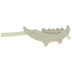 Little Dutch Doudou Attache Sucette Crocodile Safari Friends - Vert
