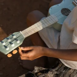 Little Dutch Guitare en Bois Safari Friends - Vert